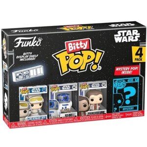 Funko Bitty Pop! Star Wars Han Solo Bitty Pop! 4 pack w/ Mystery Pop